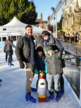 Emma, Rob, Fraser and Ethan