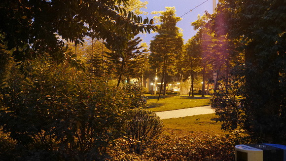 Walking in the Lin Zexu memorial park