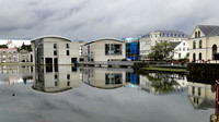Tjornin lake & City Hall, Reykjavik