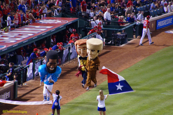 The Texans, larger than life.