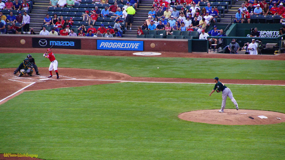Ball in the air, at 90mph