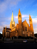 Sunset, Sacred Heart Cathedral, Bendigo