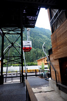Stage 1, the cable car from Chamonix to Stage 2
