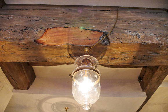 A 900 year old oak beam anyone?  Made ME feel young.