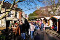 Open air markets, frigid open air markets.