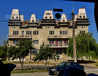 Gypsy inspired apartment building.